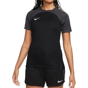 NIKE WOMEN'S DRY-FIT STRIKE 23 SS TOP BLACK/ANTHRACITE/WHITE NWT
